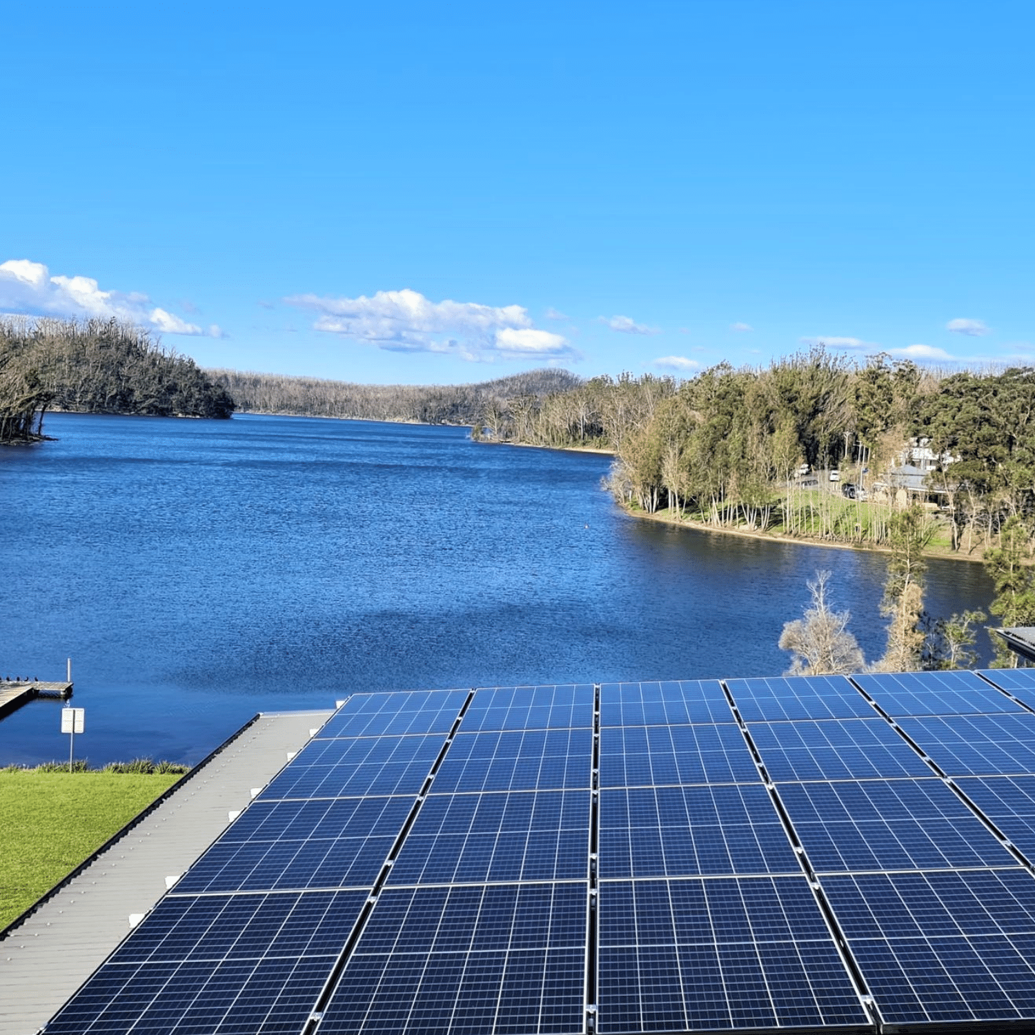 Unlimited Power Solutions Solar Installation At Lake Conjola