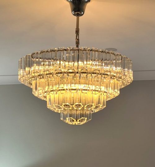 We installed this beautiful chandelier for an electrical customer in Worrigee, NSW